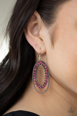 Marry Into Money Pink Earrings - Nothin' But Jewelry by Mz. Netta