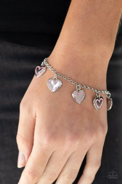 Paparazzi Accessories Matchmaker, Matchmaker Pink Bracelet