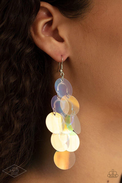 Papaazzi Accessories Mermaid Shimmer Multi Earrings