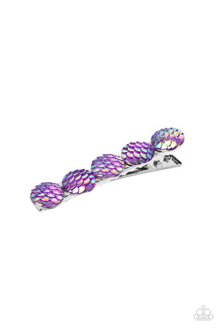 Mesmerizingly Mermaid Purple Hair Clip