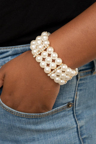 Modern Day Majesty Gold Bracelet - Nothin' But Jewelry by Mz. Netta