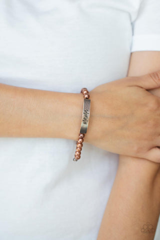 Mom Squad Copper Bracelet