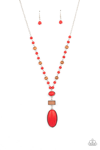 Naturally Essential Red Necklace