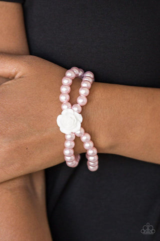 Paparazzi Posh and Posy Pink Bracelet