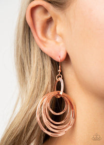 Ringing Radiance Copper Earrings - Nothin' But Jewelry by Mz. Netta