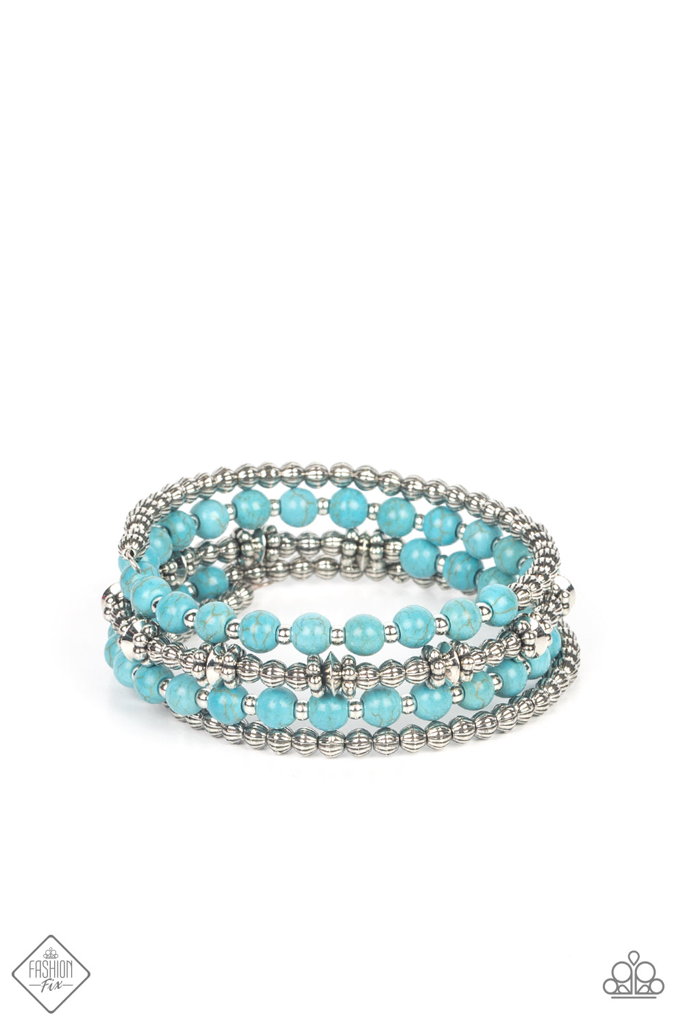 Road Trip Remix Blue Bracelet - June 2022 Simply Santa Fe Fashion Fix