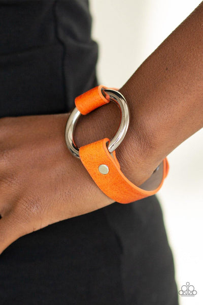 Rustic Rodeo Orange Bracelet - Nothin' But Jewelry by Mz. Netta