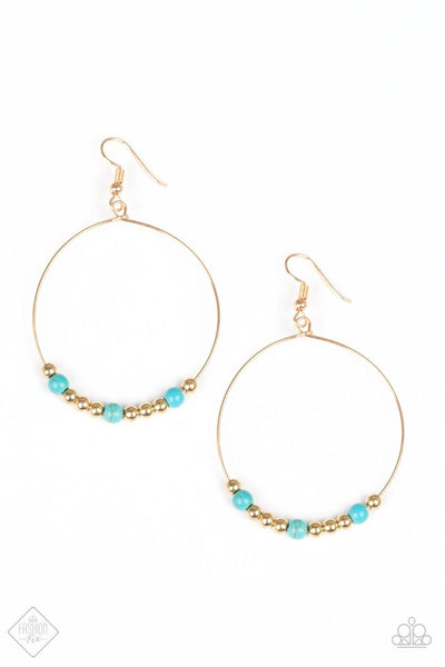 Say A Little PRAIRIE Gold Earrings - Nothin' But Jewelry by Mz. Netta