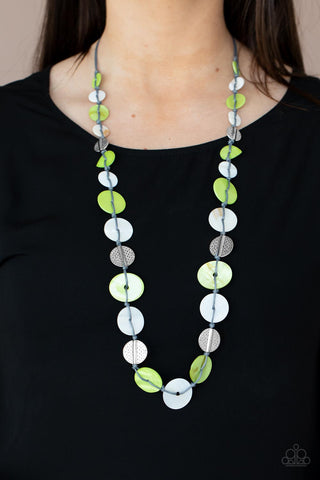 Seashore Spa Green Necklace