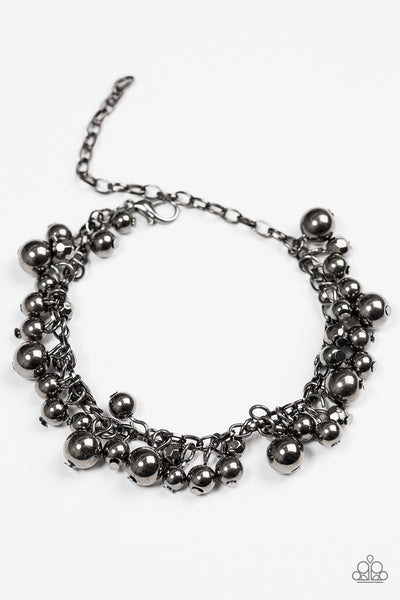 Belle Of The Ball Black Necklace/She's A Baller Black Bracelet