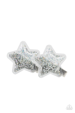 Stellar-ista Silver Hair Clips