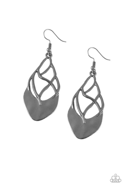 Super Swanky Black Earrings - Nothin' But Jewelry by Mz. Netta