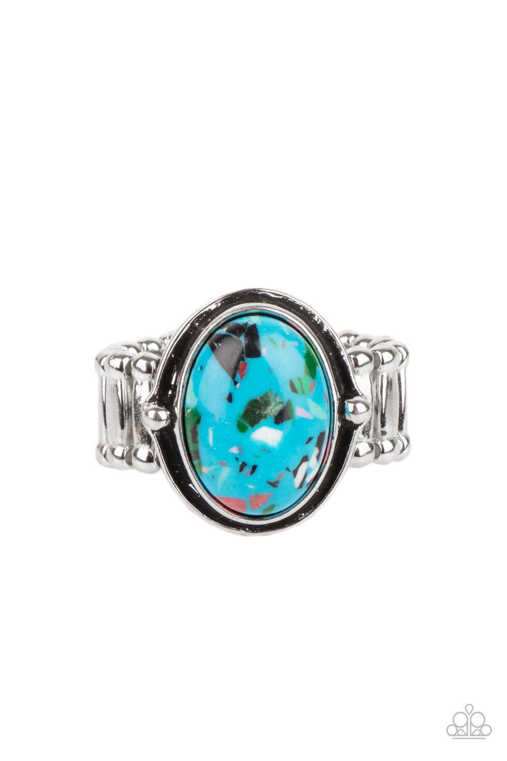 Terrifically Terrazzo Blue Ring*