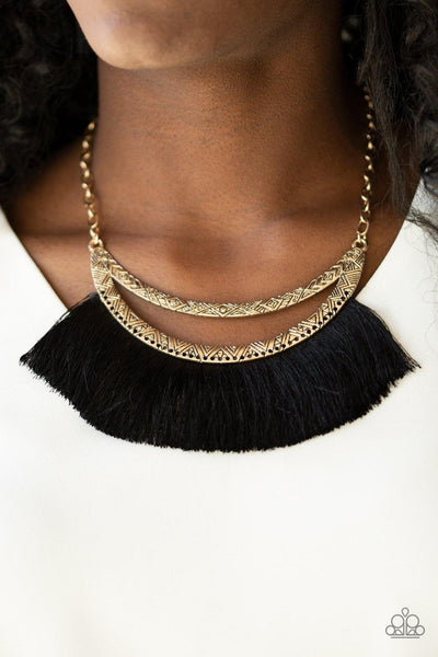 Paparazzi The MANE Event Gold Necklace