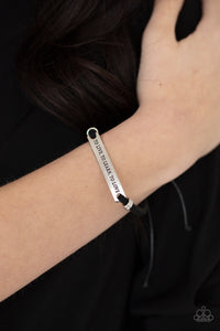 Paparazzi Accessories To Live, To Learn, To Love Black Bracelet