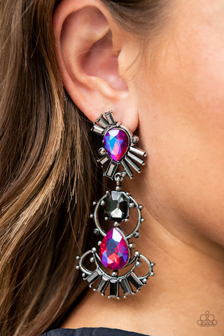 Ultra Universal Pink Earrings - July 2022 Life Of The Party