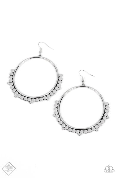 Ultra Untamable Silver Earrings - September 2022 Simply Santa Fe Fashion Fix Set