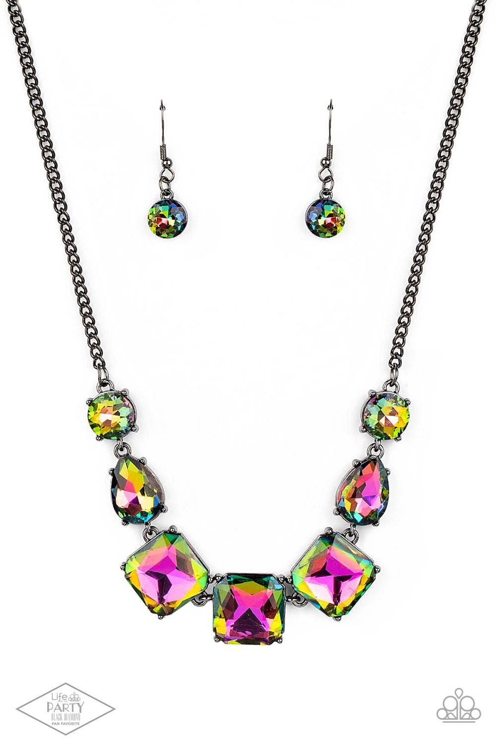 Unfiltered Confidence Multi Necklace - August 2021 Life of the Party