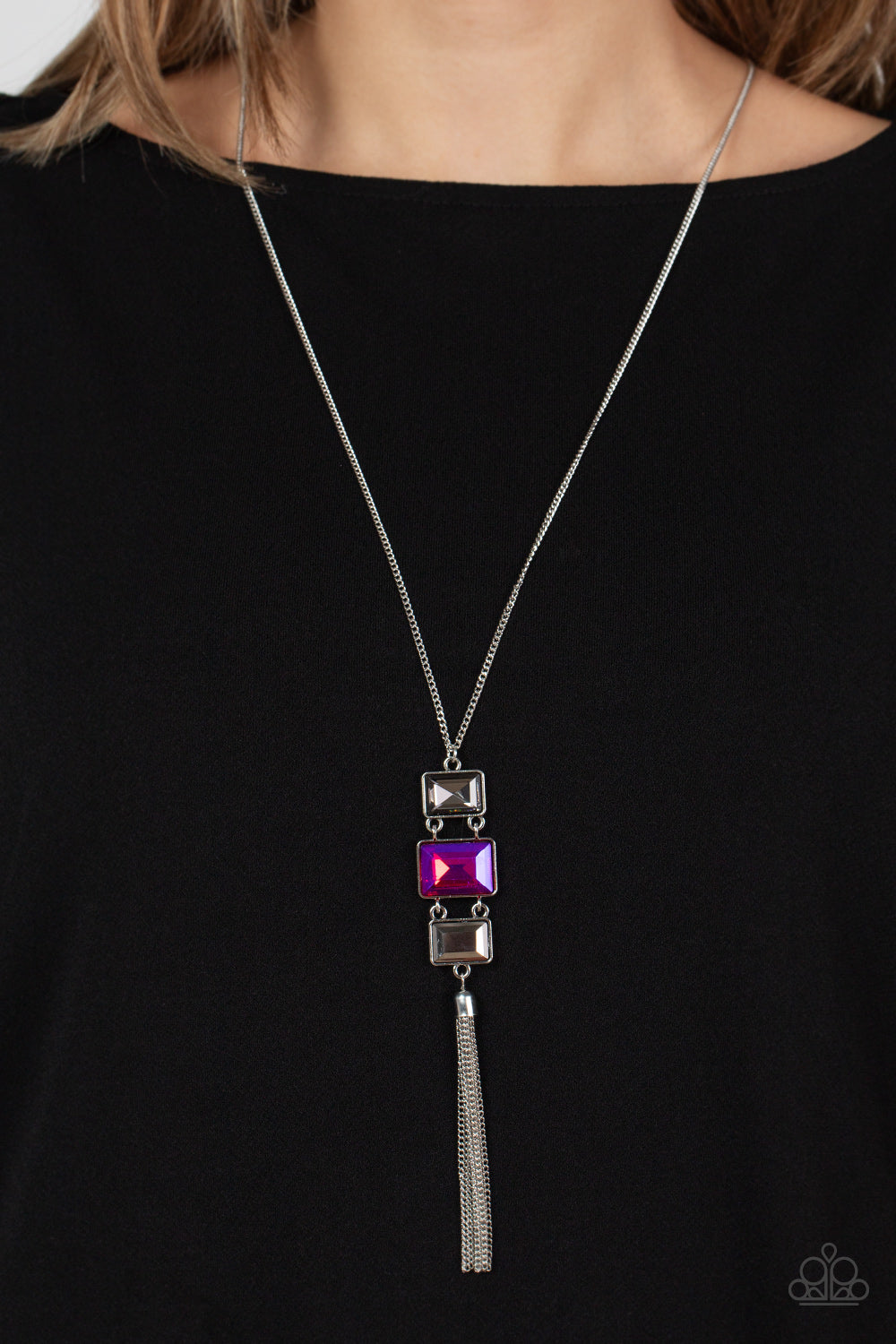 Uptown Totem Pink Necklace