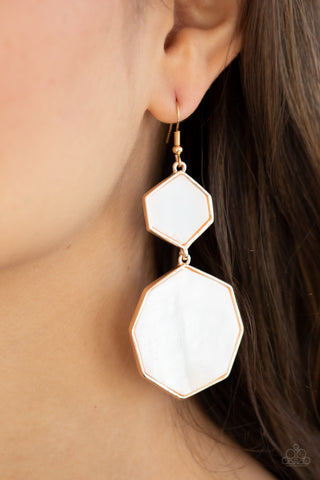 Vacation Glow Rose Gold Earrings