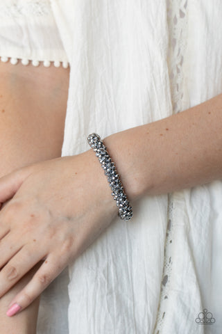 Paparazzi Accessories Wake Up and Sparkle Silver Bracelet