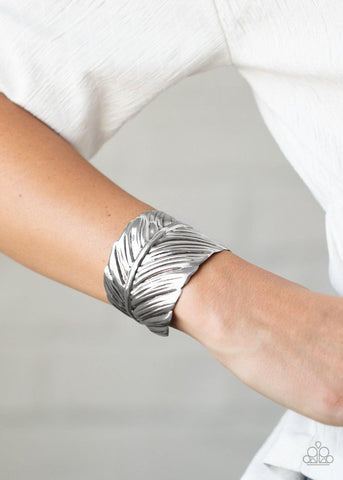 Where There's a QUILL, There's a Way Silver Bracelet - Nothin' But Jewelry by Mz. Netta