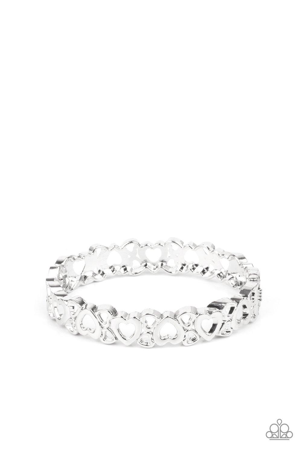 You HEART The Lady! Silver Bracelet - Nothin' But Jewelry by Mz. Netta