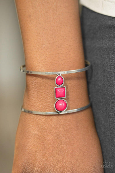 Paparazzi Accessories Sahara Siren Pink Bracelet