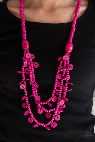 Paparazzi Accessories Safari Samba Pink Necklace