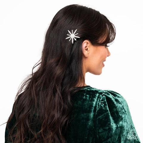 Leading Luminary White Hair Barrette