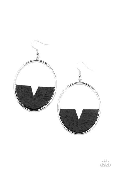 Paparazzi Island Breeze Black Earrings - Nothin' But Jewelry by Mz. Netta